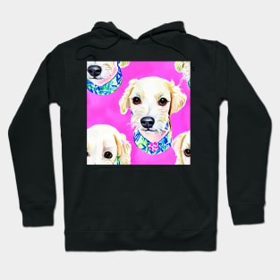 Terriers on hot pink Hoodie